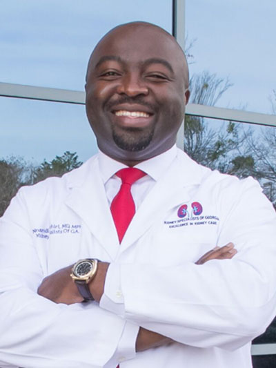 Nnamdi Nwaohiri, MD, MPH, nephrologist with Kidney Specialists of Georgia